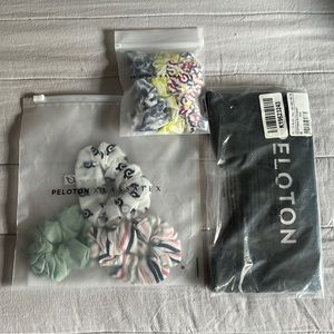 PELOTON x KASSATEX Scrunchies and Peloton headband